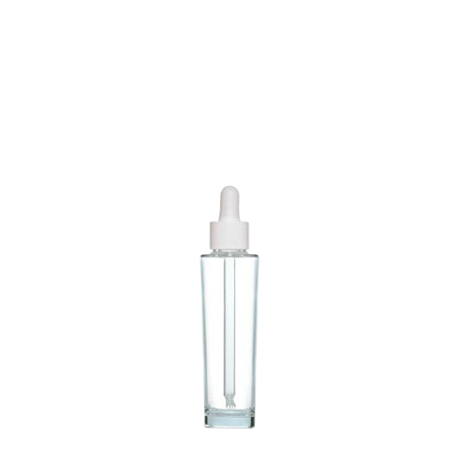 50 ml Round Glas Polymeer Pipetflesje - 3850