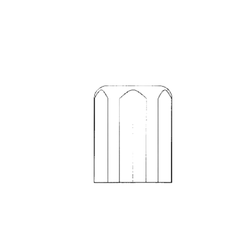 20/410 PP Dop - Geïntegreerde Afdichting - Gladde Uitvoering - 1456/1