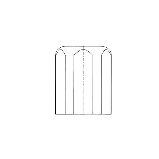 PP Dop - Plug / Insert - Gladde Uitvoering - 1456