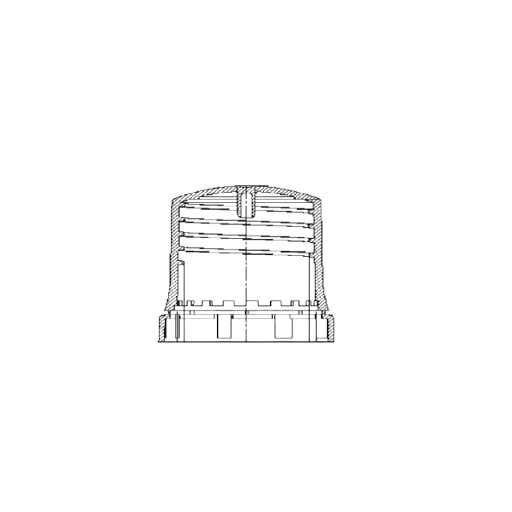 PP Dop - Plug / Insert - Gladde Uitvoering - 1824
