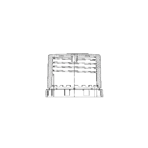 28/410 PP Temper Evident Dop - Gladde Uitvoering - 1824/1