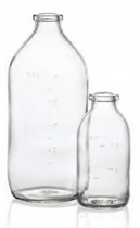 Picture of 250 ml infusion vial, clear, type 1 moulded glass